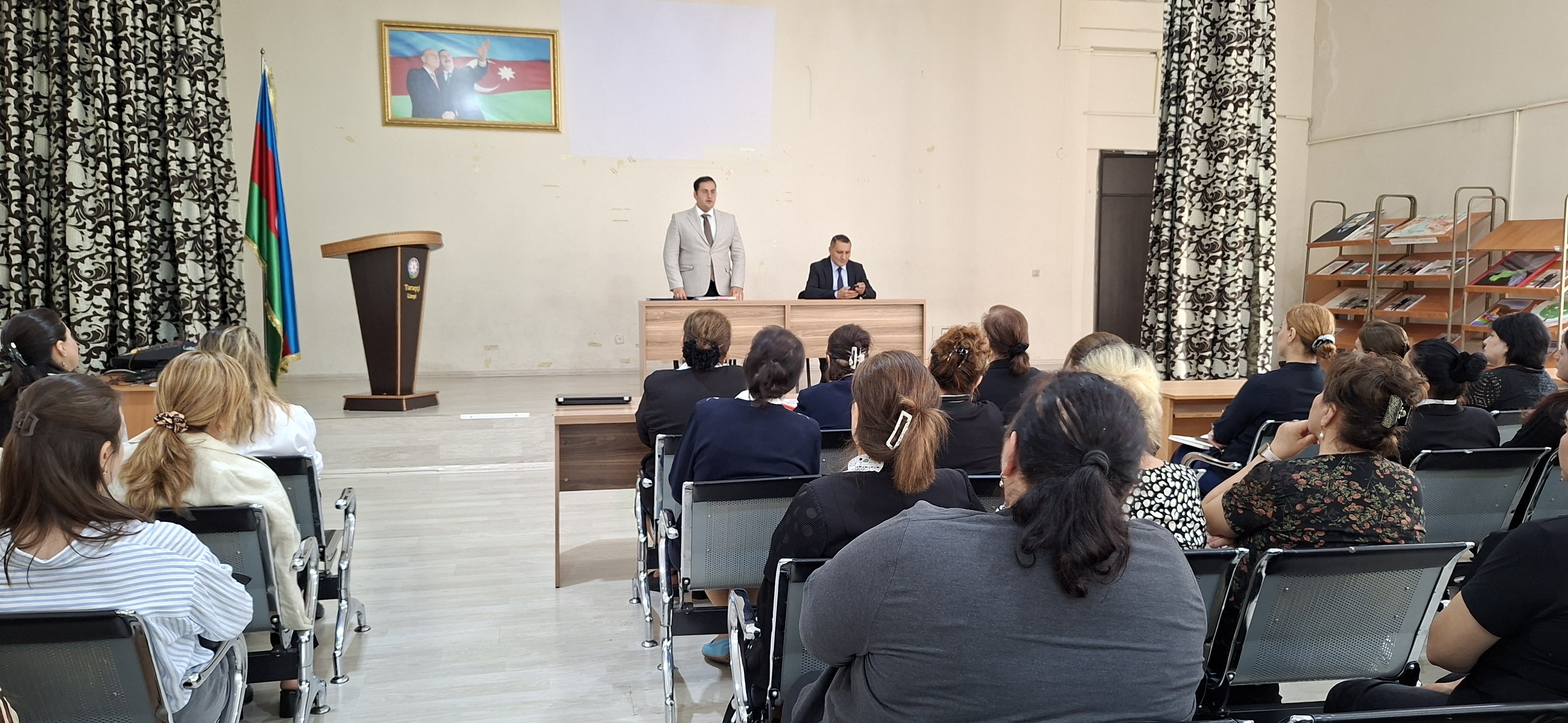 YAP Nərimanov rayon təşkilatının Ərazi Partiya Təşkilatlarında VIII Qurultaydan irəli gələn dövlətçilik prinsipləri və partiya məsuliyyəti diqqətə çatdırılıb